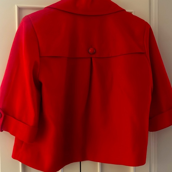 NycArd Crop jacket Red sz 8 - Picture 4 of 4